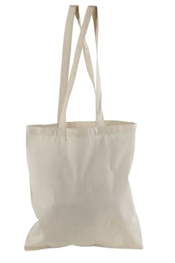 Bag fabric cotton Pack 50 units Biodegradable reusable long handles durable Shopping Crafts