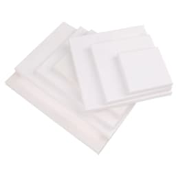 White Black Blank Square Artist Canvas For Oil Painting On Canvas, Acrylic Watercolor Oil Paint With Wood Frame As Primer
