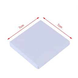 White Black Blank Square Artist Canvas For Oil Painting On Canvas, Acrylic Watercolor Oil Paint With Wood Frame As Primer
