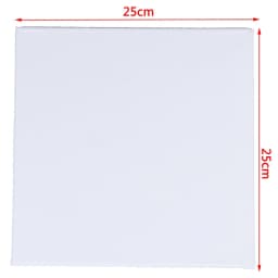 White Black Blank Square Artist Canvas For Oil Painting On Canvas, Acrylic Watercolor Oil Paint With Wood Frame As Primer