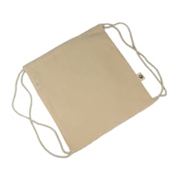 Paquete De Mochilas De Algodón Natural ECO Reutilizables En Tamaños 45x39 Cm Para Manualidades Pintura Y Excursiones Con Cierre De Cordón 50/100/200 Unidades