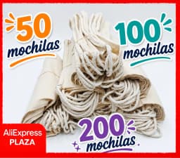 Paquete De Mochilas De Algodón Natural ECO Reutilizables En Tamaños 45x39 Cm Para Manualidades Pintura Y Excursiones Con Cierre De Cordón 50/100/200 Unidades