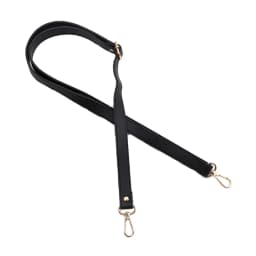 138cm Long Faux Leather Shoulder Bag Strap DIY Purse Handle Adjustable Crossbody Handbag Belt Replacement with Clasp