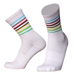 New Cycling Socks Letter Sports Socks Breathable Compression Outdoor Pro Competition Bike Socks Men Calcetines Ciclismo