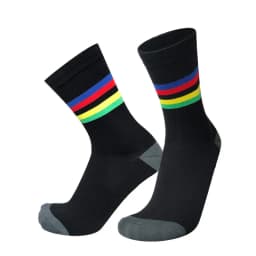 New Cycling Socks Letter Sports Socks Breathable Compression Outdoor Pro Competition Bike Socks Men Calcetines Ciclismo