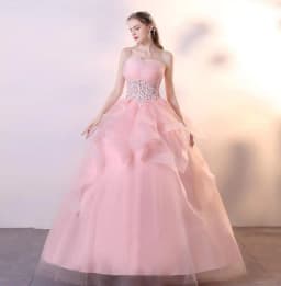 Strapless Vestidos Quinceanera Dress 2021 New Real Photo Party Dress Formal Prom Ball Gown Vintage Lace Quinceanera Dresses