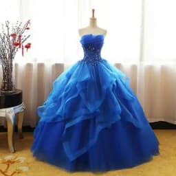 Strapless Vestidos Quinceanera Dress 2021 New Real Photo Party Dress Formal Prom Ball Gown Vintage Lace Quinceanera Dresses