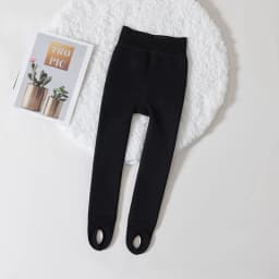 Kids Girls Polar Fleece Lining Stripes Pantyhose Plus Velvet Thick Warmth Cotton Winter Leggings Baby Child Keep Warm Stockings