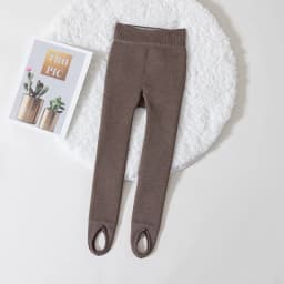 Kids Girls Polar Fleece Lining Stripes Pantyhose Plus Velvet Thick Warmth Cotton Winter Leggings Baby Child Keep Warm Stockings