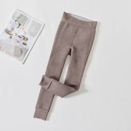 Kids Girls Polar Fleece Lining Stripes Pantyhose Plus Velvet Thick Warmth Cotton Winter Leggings Baby Child Keep Warm Stockings