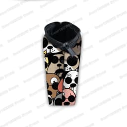 Kawaii Cartoon Cat Dog Cosmetic Case Cute Kitten Puppy Makeup Bags Women Toiletries Bags Clutch Lipstick Pouch Girl Cosmetic Bag