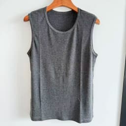 100% merino wool men Tank Top sleeveless shirt base layers soft next to skin comfortable out door