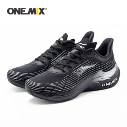 ONEMIX Running Shoes for Men Breathable Racing Sport Shoes Casual Soft New Trend Outdoor Male Anti-slip Walking Sneakers