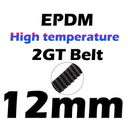 Mellow High Temperature EPDM GATES-LL-2GT Gear Synchronous Belt GT2 Width 6MM 9MM 10MM Timing Belt For BOX 3D Printer Voron BLV