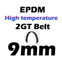 Mellow High Temperature EPDM GATES-LL-2GT Gear Synchronous Belt GT2 Width 6MM 9MM 10MM Timing Belt For BOX 3D Printer Voron BLV