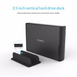 ORICO 3.5'' HDD Case SATA to USB 3.0 Adapter External Hard Drive Enclosure for 2.5" 3.5" SSD Disk HDD Case for PC