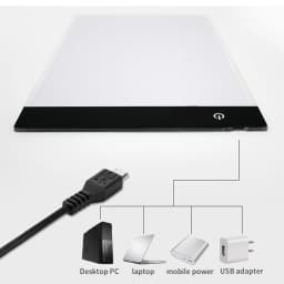 A4/A5 Size Dimmable Led Drawing Copy Pad Board Children's Toy Painting Educational Kids Creative Gifts For Children Drawing Copy