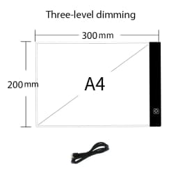 A4/A5 Size Dimmable Led Drawing Copy Pad Board Children's Toy Painting Educational Kids Creative Gifts For Children Drawing Copy