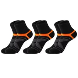 3/5/10/20 Pairs Lot Men's Socks Black Sports Socks Casual Run Autumn Winter High Quality Breathable Male Socks