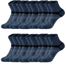 3/5/10/20 Pairs Lot Men's Socks Black Sports Socks Casual Run Autumn Winter High Quality Breathable Male Socks