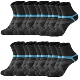 3/5/10/20 Pairs Lot Men's Socks Black Sports Socks Casual Run Autumn Winter High Quality Breathable Male Socks