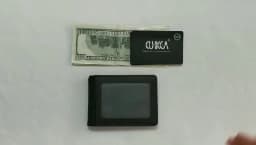 RFID Men's Leather Slim Bifold Money Clip Wallet Front Pocket Credit Card Holder