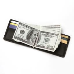 RFID Men's Leather Slim Bifold Money Clip Wallet Front Pocket Credit Card Holder
