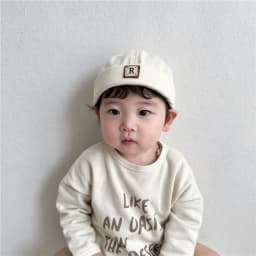 Baby Dome Melon Skullies Beanie Cap Children Soild Color Brimless Landlord Hat Kids Skullcap Korean Fashion Boy Girl Bonnet 아기모자