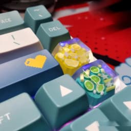 1pcs Gaming Mechanical Keyboard Key Cap Silicone Molds Crystal Epoxy Resin Casting Mold For DIY Handmade Craft Making Tools