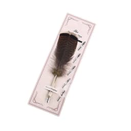 1 Set English Calligraphy Feather Dip Pen Writing Stationery Set Gift Box with 5 Nib Wedding Gift Quill Pen Fountain Pen