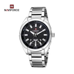 NAVIFORCE Classic Casual Watch for Men Stainless teel Sport Waterproof Male Watches Quartz Date Display Clock Relogio Masculino