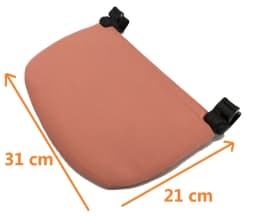 Stroller Accessories Leg Rest Board Extend Footboard Compatible with Babyzen YOYO Yoyo2 YOYO 2 YOYO 3 Yoya Baby Pushchair