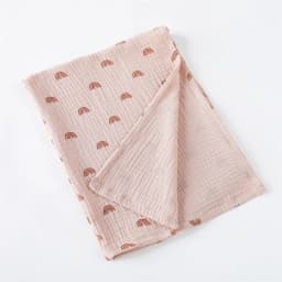 80X65cm Muslin Squares Baby Swaddle Blanket Newborn Diaper Bedding Cotton Stroller Blankets Babies Accessories Infant Nap Cover