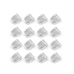 4/16Pcs Elastic Laces Sneakers Diamond Locks Shoelaces Without Ties Kids Adult No Tie Shoe Laces Rubber Bands Shoelace Locks