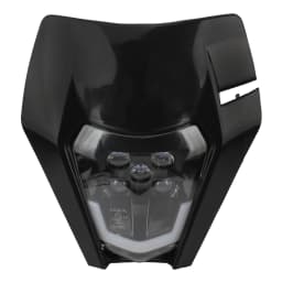 Motorcycle Headlight LED Enduro for KTM EXC XC SX MX XC 125 250 300 450 Universal Supermoto Dirt Bike Motocross Headlights Plate