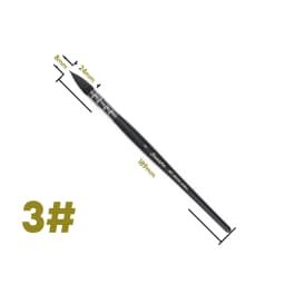 1Peice Watercolor Brush Wood Paint Brush Artist Hand Painting Brushes Water Color Gouache Drawing Art Brush Supplies