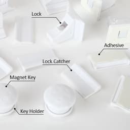 Baby Safety Lock Invisible Lock Kids Security Drawer Latch Cabinet Door Magnetic Child Safety Lock Limiter  Children Protection