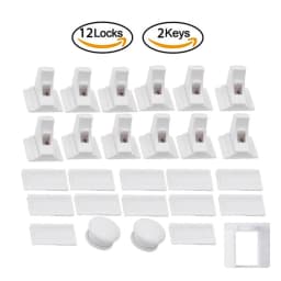 Baby Safety Lock Invisible Lock Kids Security Drawer Latch Cabinet Door Magnetic Child Safety Lock Limiter  Children Protection