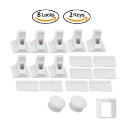 Baby Safety Lock Invisible Lock Kids Security Drawer Latch Cabinet Door Magnetic Child Safety Lock Limiter  Children Protection