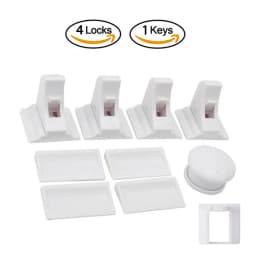 Baby Safety Lock Invisible Lock Kids Security Drawer Latch Cabinet Door Magnetic Child Safety Lock Limiter  Children Protection