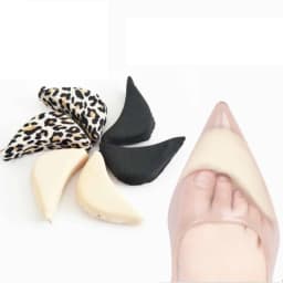 High Heel Cushion Inserts Toe Plug Insoles Shoe Accessories - Adjustable Size Toe Pad for Shoe Yard Comfort