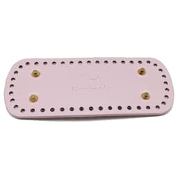20*8cm Long Oval Bottom for Knitted Bag PU leather Bag Accessories Handmade Bottom DIY Crochet Pad Women Bag Bottom Handbag