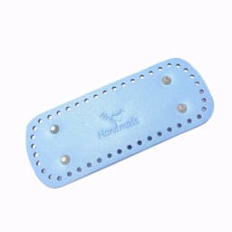 20*8cm Long Oval Bottom for Knitted Bag PU leather Bag Accessories Handmade Bottom DIY Crochet Pad Women Bag Bottom Handbag