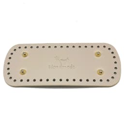 20*8cm Long Oval Bottom for Knitted Bag PU leather Bag Accessories Handmade Bottom DIY Crochet Pad Women Bag Bottom Handbag
