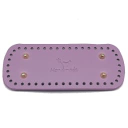 20*8cm Long Oval Bottom for Knitted Bag PU leather Bag Accessories Handmade Bottom DIY Crochet Pad Women Bag Bottom Handbag