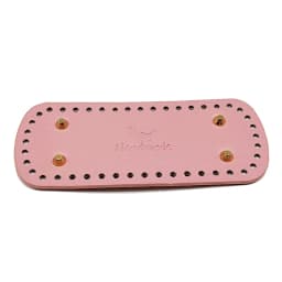 20*8cm Long Oval Bottom for Knitted Bag PU leather Bag Accessories Handmade Bottom DIY Crochet Pad Women Bag Bottom Handbag