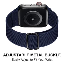 Nylon Strap for Apple watch band 44mm 40mm 45mm 41mm 46mm 42mm ultra 2 49mm SOLO bracelet correa iwatch series 10 9 7 SE 6 5 4 8