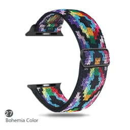 Nylon Strap for Apple watch band 44mm 40mm 45mm 41mm 46mm 42mm ultra 2 49mm SOLO bracelet correa iwatch series 10 9 7 SE 6 5 4 8