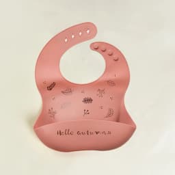 Food Grade Silicone Baby Eating Bibs Easy to Clean Baby Bibs Drool Towels Waterproof Children Silicone Drool Bibs