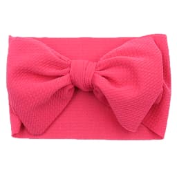 Solid Baby Headband Adjustable Big Bowknot Hair Band Oversize Turban Newborn Headwear For Baby Girls Fashion Hair Accessories